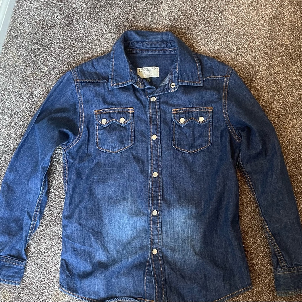 Boy’s Leo and Lily Denim Shirt